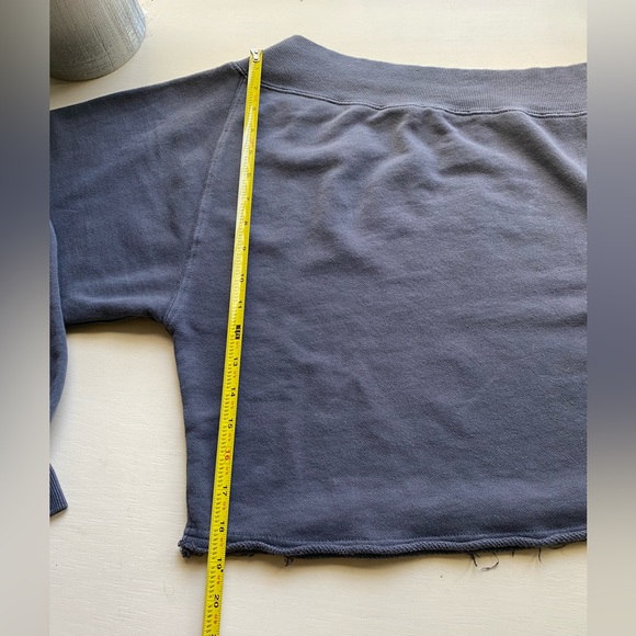 NWT Free People Bri Pullover/Poppyseed Sweatshirt Size XS - Picture 10 of 12